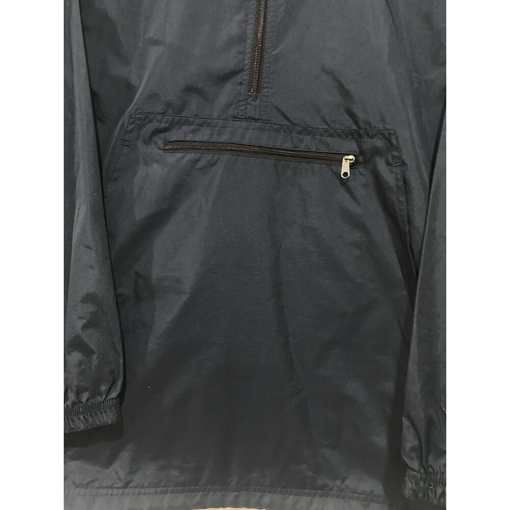 Charles River Apparel Youth XL 18/20 Windbreaker Jacket Blue Lightweight Hoodie - Picture 4 of 10